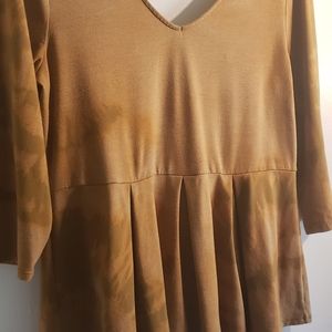 Tie Dye Tunic V.S. Shades of Browns